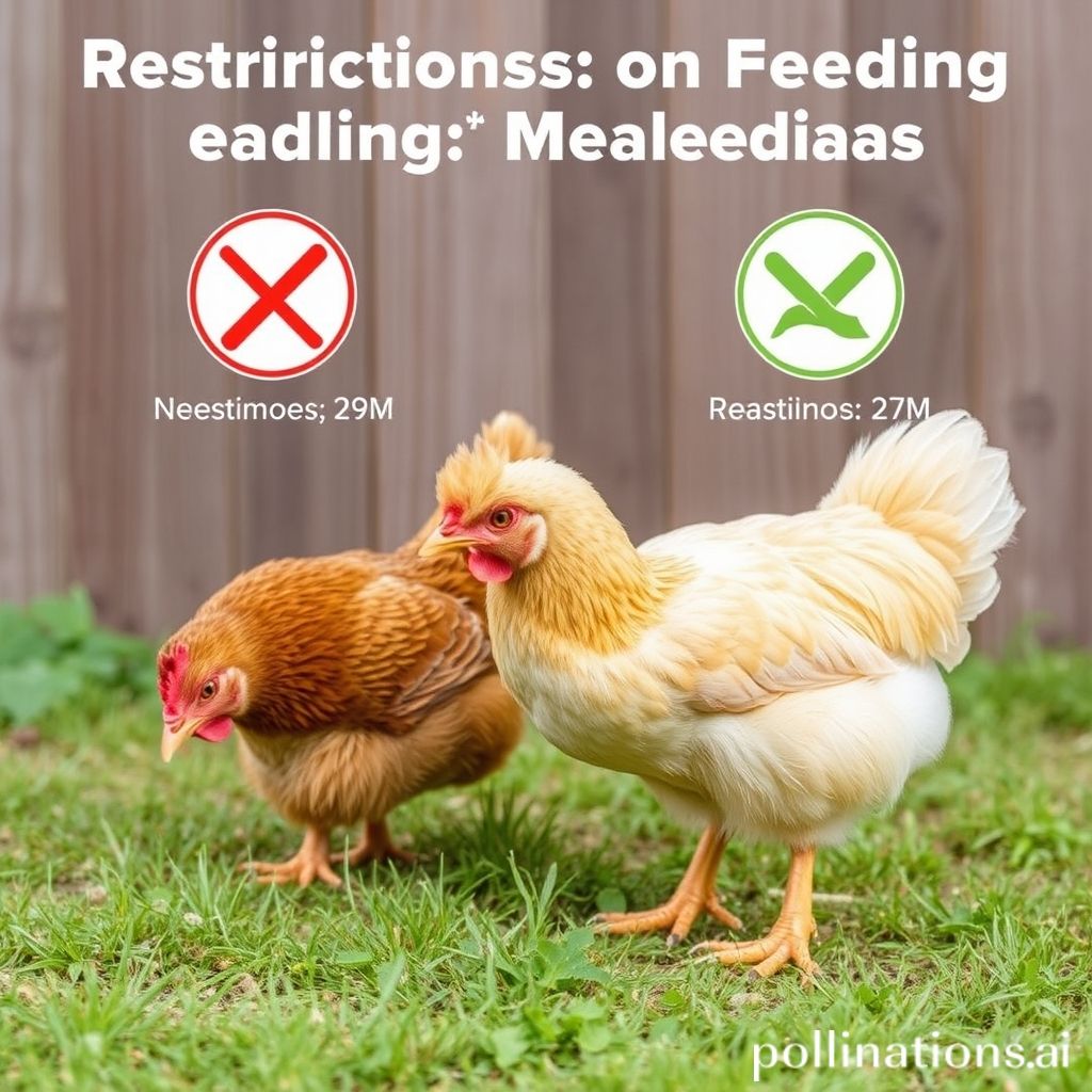 Why Is It Illegal To Feed Chickens Mealworms?